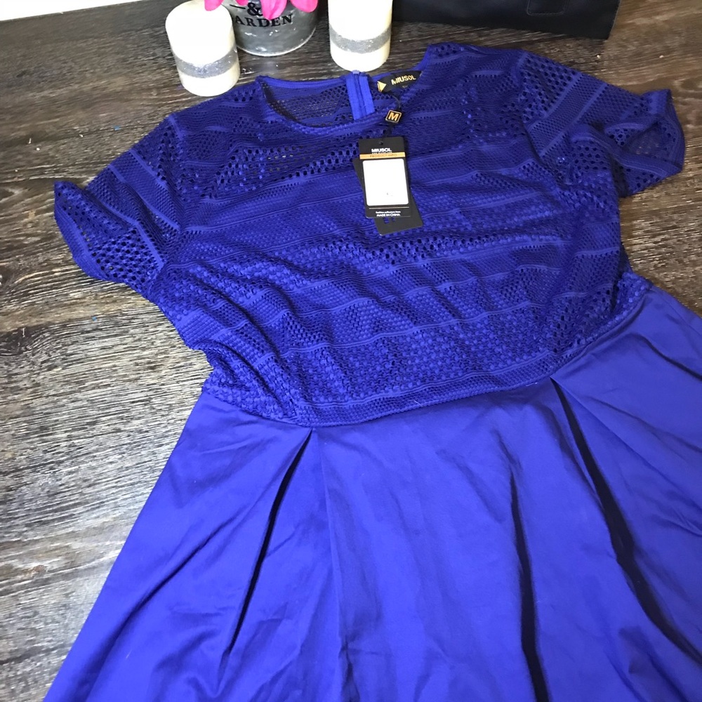 NEW BLUE FORMAL DRESS